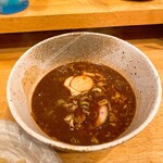 Tsukemen Ramen Kamon - スープ