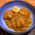 さくら本店 - (ﾗﾝﾁ)さくら定食 主皿：揚げ豆腐カレー掛け　2021.12.28