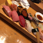 板前寿司 - 超豪華食べづくしセット