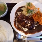 レストラン ユっぴー - ハンバーグセット