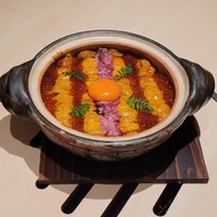 銀座 ちかみつ 六丁目 - 究極のちかみつ土鍋〜雲丹・蟹・いくら・和牛〜