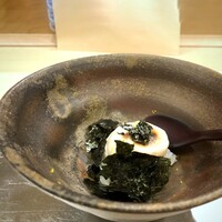 鮨 そえ島 - ◆焼き白子様・・シャリと混ぜてリゾット風に、美味しい。元日から白子様を味わえ幸せです。♪