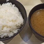 博多天ぷら たかお - ご飯セット