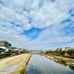 小川珈琲 - ◎三条大橋からの鴨川の光景。