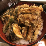 天ぷら 天源 - ②穴子天丼