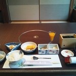 和味の宿　角上楼 - 朝からしっかりした食事です。