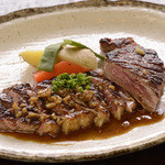 こんちわ - 料理写真:牛サーロインステーキ…980円 