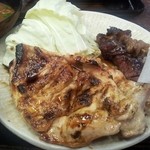 鳥光 - 手羽定食（860円）