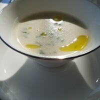 ステーキ＆シーフード ボストン - 蕪のポタージュ