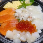 Sushi Wan - 紅白丼（2022.1.2）