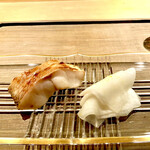 神楽坂 石かわ - 素材の旨味の甘鯛炭焼き　聖護院蕪の漬物はサッパリして美味しい