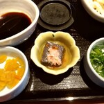 和食さと - ごま豆腐、その他。