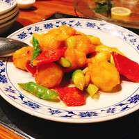 横浜中華街 重慶飯店 本館 - ロブスターの海老ソース炒め