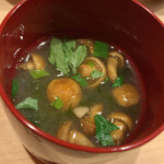 はらまさ - なめこの味噌汁