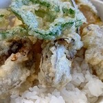 みやじま食堂 - 牡蠣天丼