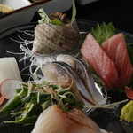 新宿 牡蠣入レ時 - 刺身盛合わせ