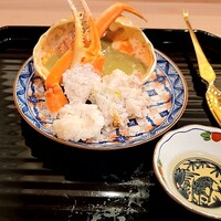 馬車道 大かわ - 蟹しゃぶ