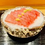 吉左エ門、 - ◎天然本鮪（青森・大間産）。いつも美味い魚を食べれる。