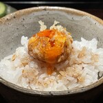 ぬま田 - 卵の天ぷら