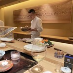 ぬま田 - レア揚げの時は秒単位で揚げていく