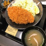 キセキ食堂 - キセキ食堂 上尾店 　「上キセキかつ定食200g」1590円