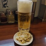 麺の風 祥気 - 生ビール@500