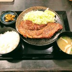 キセキ食堂 - キセキ食堂 上尾店　「上キセキステーキ定食200ｇ」1590円