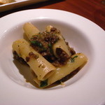 ビンゴ - 牛ラグーソースのパスタ