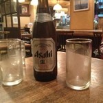 さふらん - 瓶ビールは600円。