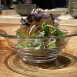 焼き鳥 とりら - 胸たたきジュレ掛け