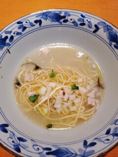 Kikuya - 残ったスープにドボン