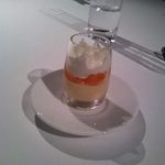 モトイ - さわし柿のプリン