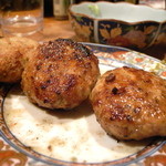 鳥重 - だんご（塩、タレ）