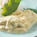 信州大豆の生湯葉刺し