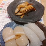 俺の魚を食ってみろ!!  - うなぎ　ホタテ　ヤリイカ