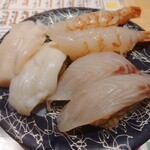俺の魚を食ってみろ!!  - つぶ貝　赤エビ　スズキ