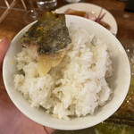 海老丸らーめん - 西京焼きには白米必須