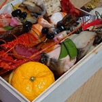 日本料理 小伴天 - 柚子も艶々。ちょっと果汁も活用しました。