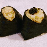 むすび寿司 - 海苔わさび120円 ツナ醤油マヨサラダ160円