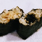 Musubi Zushi - 海苔わさび120円 ツナ醤油マヨサラダ160円