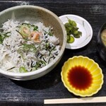 駿河の恵 - 静岡県産しらす丼