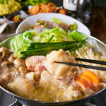 Chicken white soup hotpot ~Enchanting sesame oil flavor~