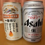 ニューデイズ - キリン一番搾り350ml、アサヒスーパードライ350ml