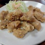 なかとら食堂 - 肉の天ぷら