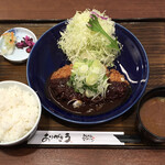 Tonkatsu Ma Mezon - ねぎ味噌ロースかつ定食