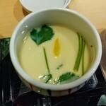 うなぎ福本 - 柚子が効いた茶碗蒸し！具はしっかり入ってます！