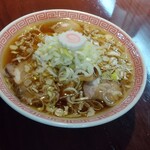 中華そば えもと - 中華そば＋ネギ（同行者）