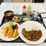 タマキ - カレー＋海老カツ　１２００円