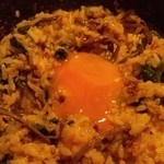 焼肉 韓亭 - 玉子を１個、追加！！アツアツで旨～い♪(^o^)丿