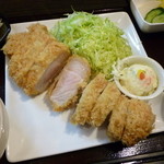 ロースカツアップ